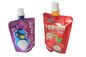 पर्यावरण हितैषी लिक्विड / बेबी, ऑरेंज / गुलाबी लिए रस टोंटी पाउच पैकेजिंग