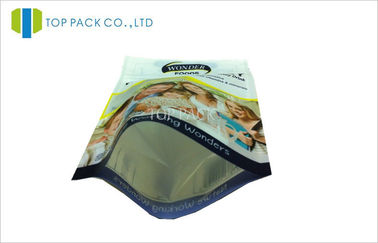 खाद्य पैकेजिंग के लिए पीईटी / पीई मुद्रित स्टैंड बैग बैग ग्रेवर प्रिंटिंग