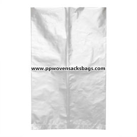 जिपर के साथ निविड़ अंधकार औद्योगिक एल्यूमीनियम पन्नी पाउच / रजत एल्यूमिनियम पर्ण पैकेजिंग बैग