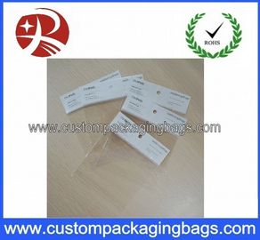 पुनर्नवीनीकरण प्रिंट कस्टम पैकेजिंग बैग, शीर्षक के साथ छोटे OPP बैग
