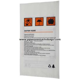 सिंथेटिक यौगिक पॉलिमर 25kg ~ 50kg के लिए पॉलीथीन कस्टम पैकेजिंग बैग