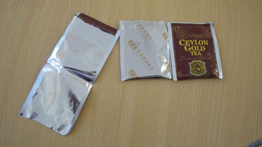 चाय गैर विषैले के लिए गर्मी सील प्लास्टिक की पन्नी पाउच पैकेजिंग बैग