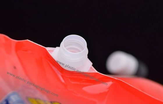 एल्यूमिनियम पर्ण टोंटी, 500ml / 250ml स्वनिर्धारित साथ थैली धोने तरल खड़े हो जाओ