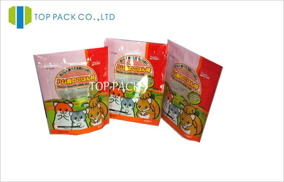 नमी सबूत रंगीन मुद्रित पाउच Resealable जिप आँसू खड़े हो जाओ