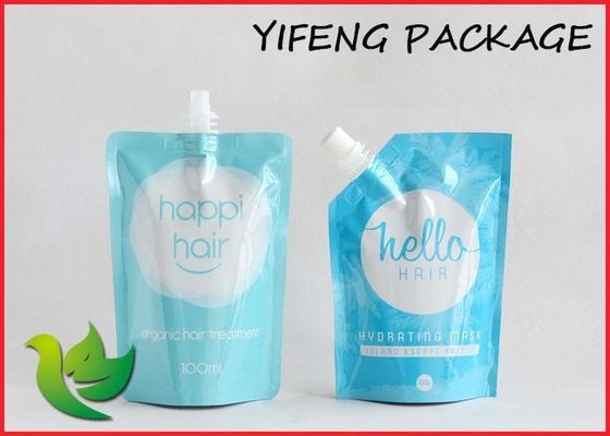 टोंटी के साथ Recyclable खड़े हो जाओ पाउच, पोर्टेबल तरल टोंटी बैग