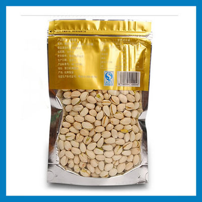 स्व प्लास्टिक Resealable पाउच सूखे फल नाश्ता कैंडी बैग एफडीए ऊपर खड़े मंजूरी दे दी