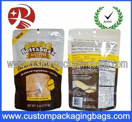 रंगीन निविड़ अंधकार प्लास्टिक ziplock बैग, ज़िप ताला कुकीज़ पैकेजिंग के लिए पाउच खड़े हो जाओ