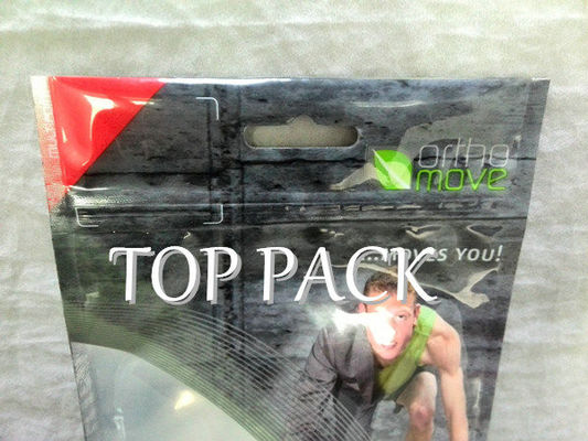 मोजे के लिए ziplock खड़े हो जाओ पाउच पैकेजिंग, पीईटी / Vmpet / पीई बहुपरत