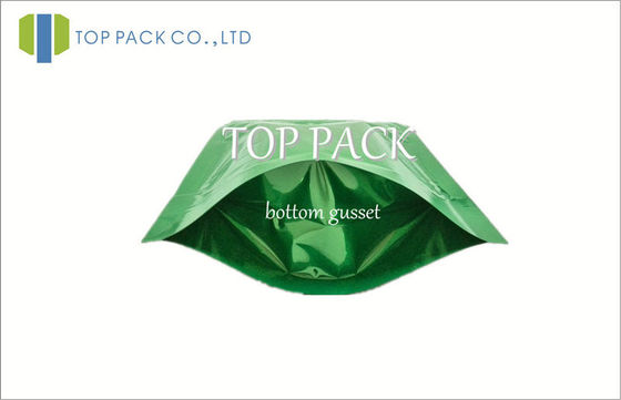 टुकड़े टुकड़े में सादा नीचे कली और Ziplock साथ थैली पैकेजिंग खड़े हो जाओ