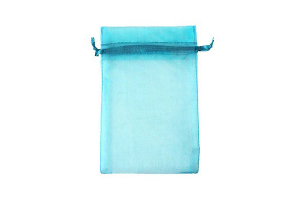 उपहार पैकेज के लिए सील मिनी Recyclable Organza Drawstring पाउच रिबन