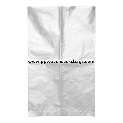 जिपर के साथ निविड़ अंधकार औद्योगिक एल्यूमीनियम पन्नी पाउच / रजत एल्यूमिनियम पर्ण पैकेजिंग बैग