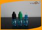 15 मिलीलीटर खाली ब्लू E-cig तरल बोतलें रंगीन पेंच टोपियां, प्लास्टिक ई तरल की बोतल के साथ