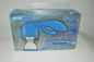 Foldable सुस्त पोलिश सीपी प्लास्टिक पैकेजिंग बॉक्स, फैशन पारदर्शी प्लास्टिक ब्लिस्टर पैकेजिंग
