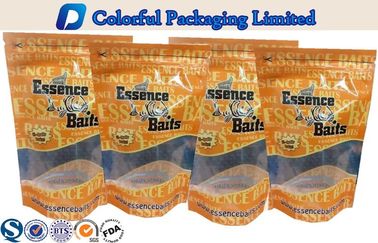 कस्टम मुद्रित खाना / कैंडी Resealable Ziplock / आंसू के साथ पाउच खड़े हो जाओ
