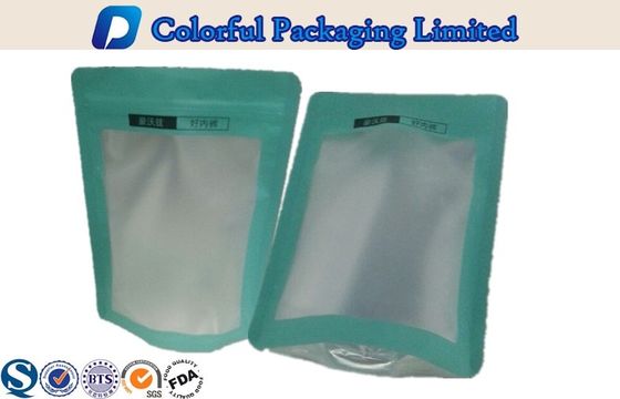 टिकाऊ Ziplock एल्यूमीनियम पन्नी, कपड़ा मोजे के लिए पाउच खड़े हो जाओ टुकड़े टुकड़े