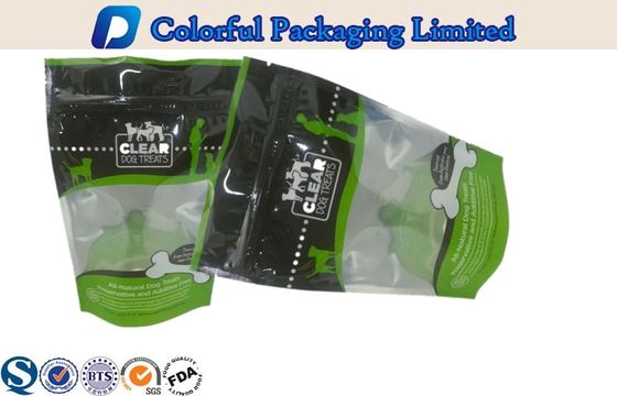 CMYK / पैनटोन मुद्रण खड़े जिपर पाउच बैग के लिए बिल्ली का खाना, 250g/500 ग्राम