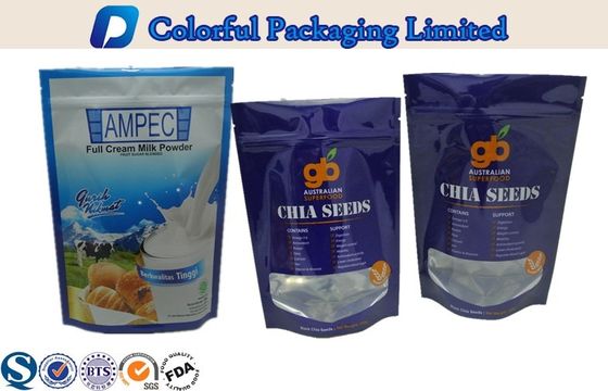 कस्टम खिड़की Resealable मेवे खाद्य के लिए खड़े पाउच, 250 ग्राम / 500 ग्राम