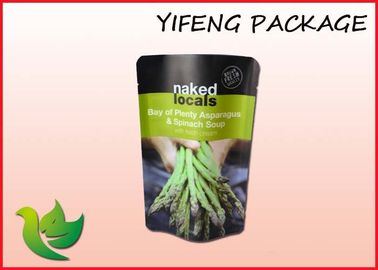 पीई प्लास्टिक सूखे फल पागल के लिए थैली के साथ जिपर खड़े हो जाओ vagetable