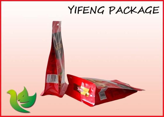 दूध कॉफी के लिए Ziplock के साथ गर्मी sealable ओर कली फ्लैट नीचे पाउच