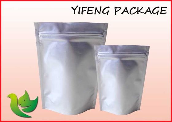 एल्यूमिनियम पर्ण ज़िप ताला प्लास्टिक बैग खाद्य पैकेजिंग पाउच खड़े हो जाओ