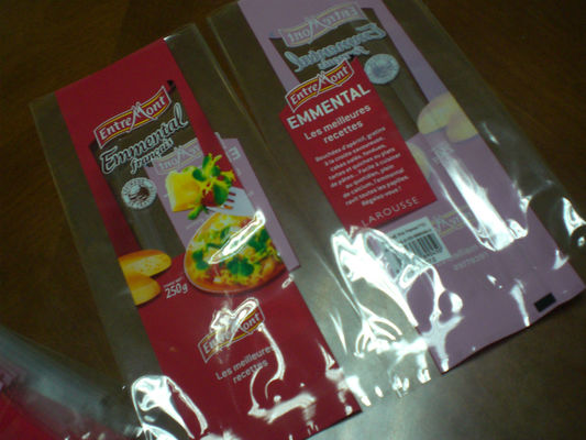 नाश्ते की रोटी के लिए कली स्टैंडअप Resealable पन्नी पाउच पैकेजिंग
