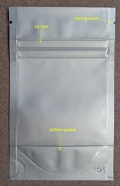 सूखे फल पन्नी ziplock बैग पारदर्शी खिड़की के साथ पाउच खड़े हो जाओ