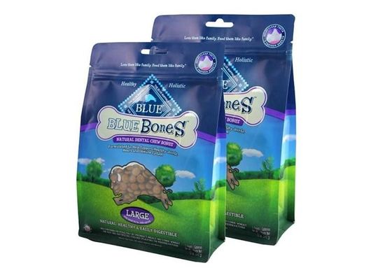 जिपर के साथ फ्लैट नीचे पाउच पैकिंग resealable मुद्रित डॉग खाद्य